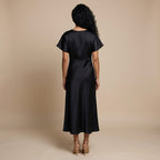 Black back view