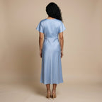 Light blue back view