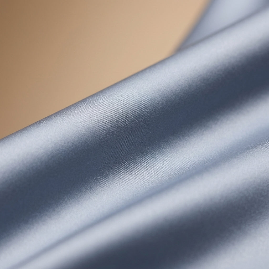 Satin fabric detail