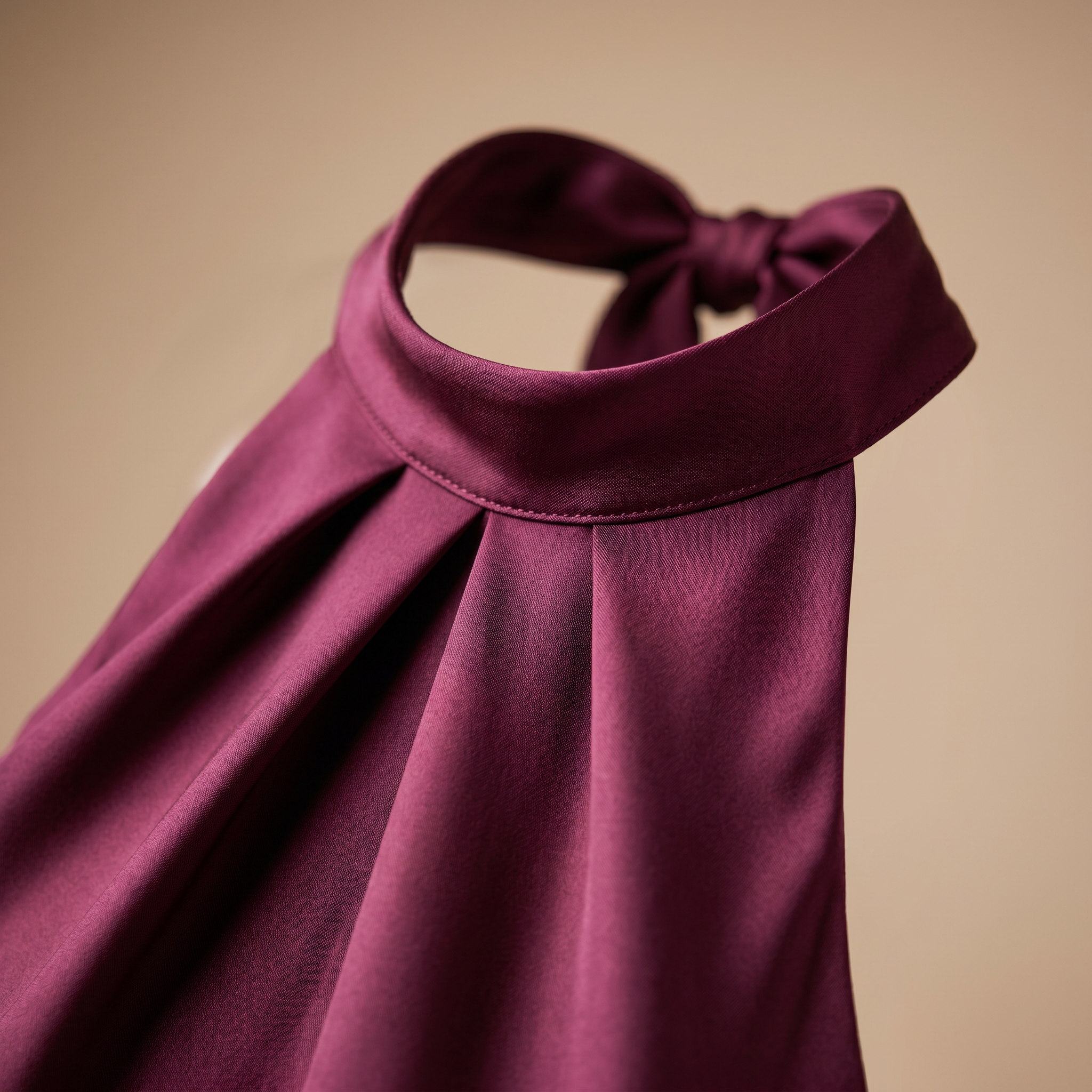 Satin detail shot