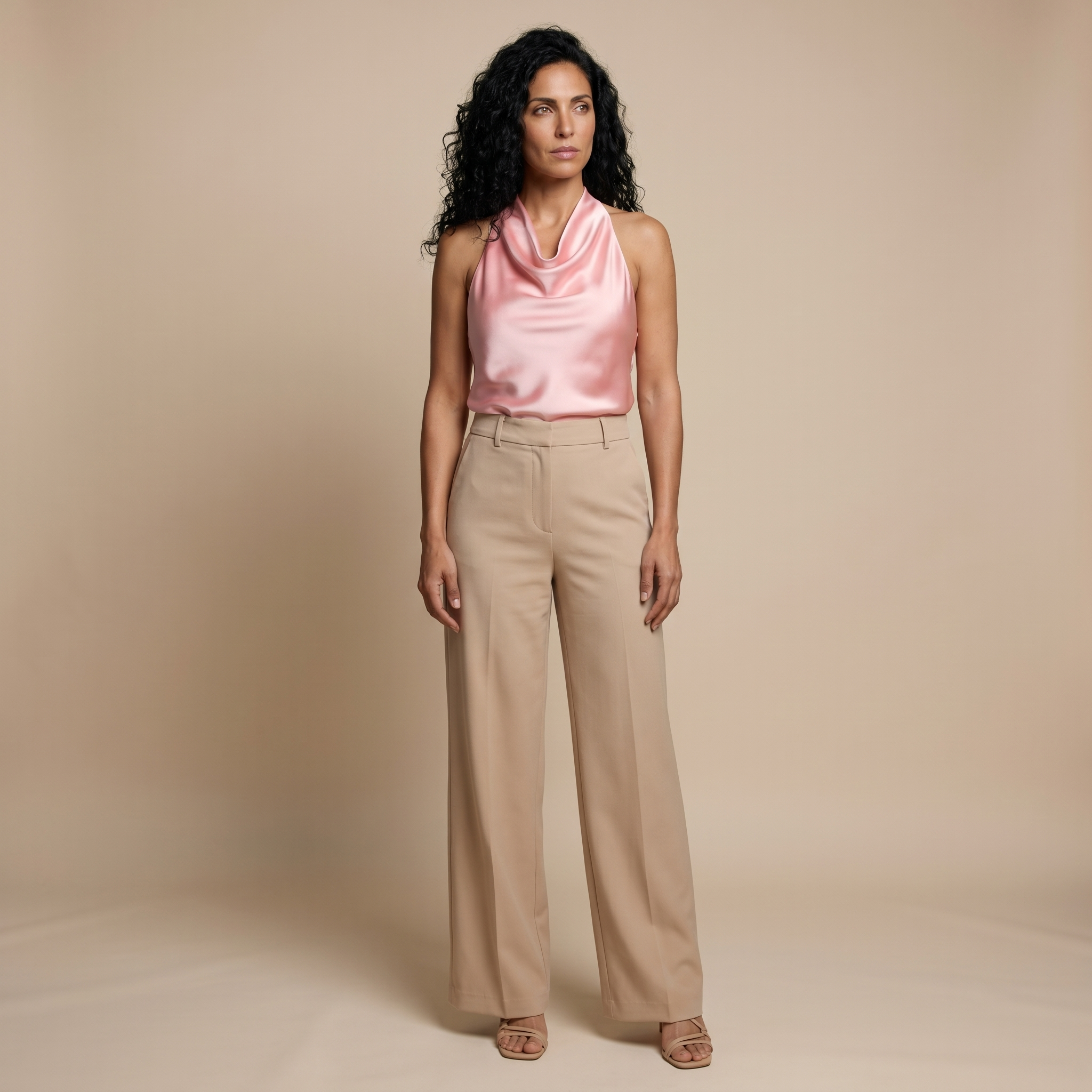 Light pink front