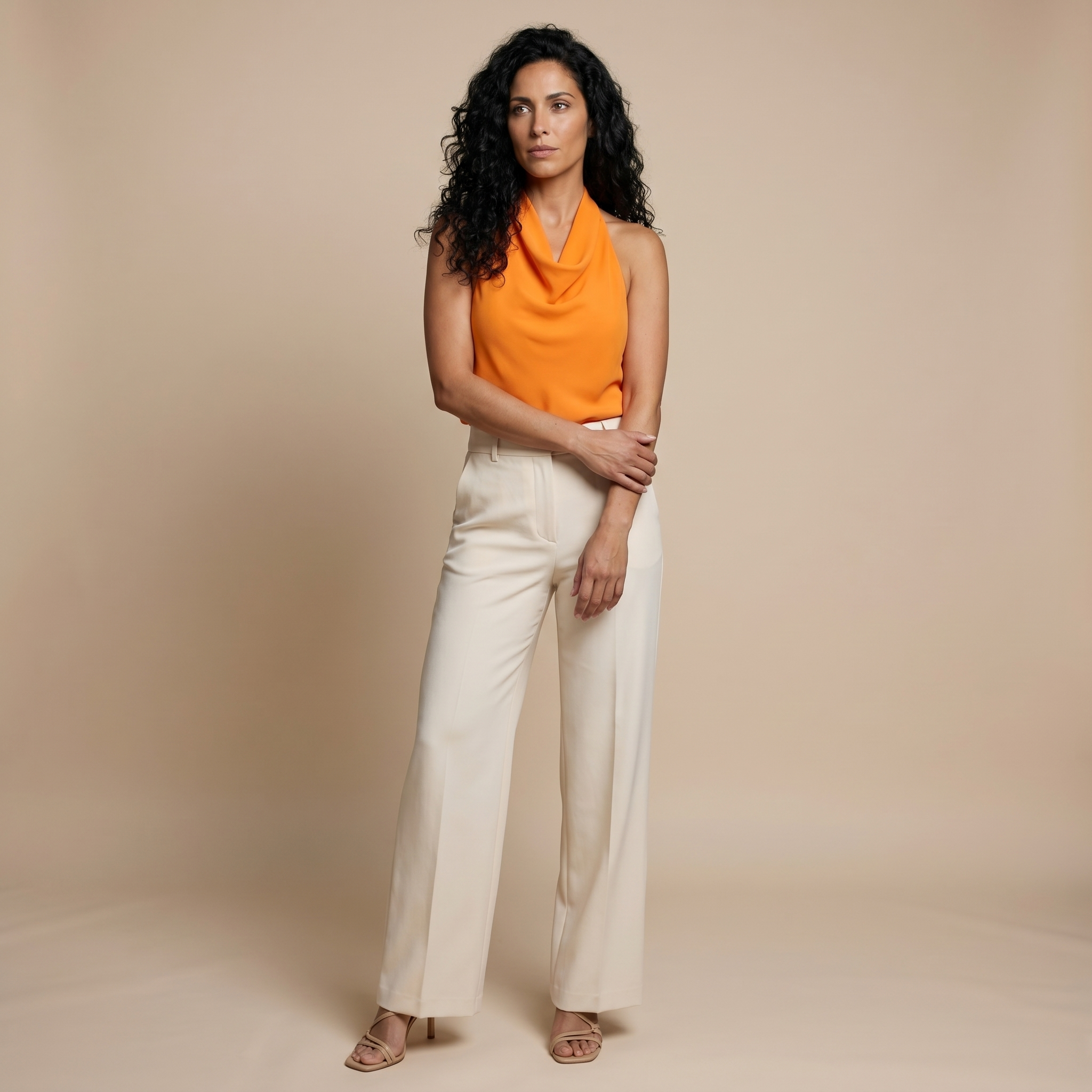 Orange front
