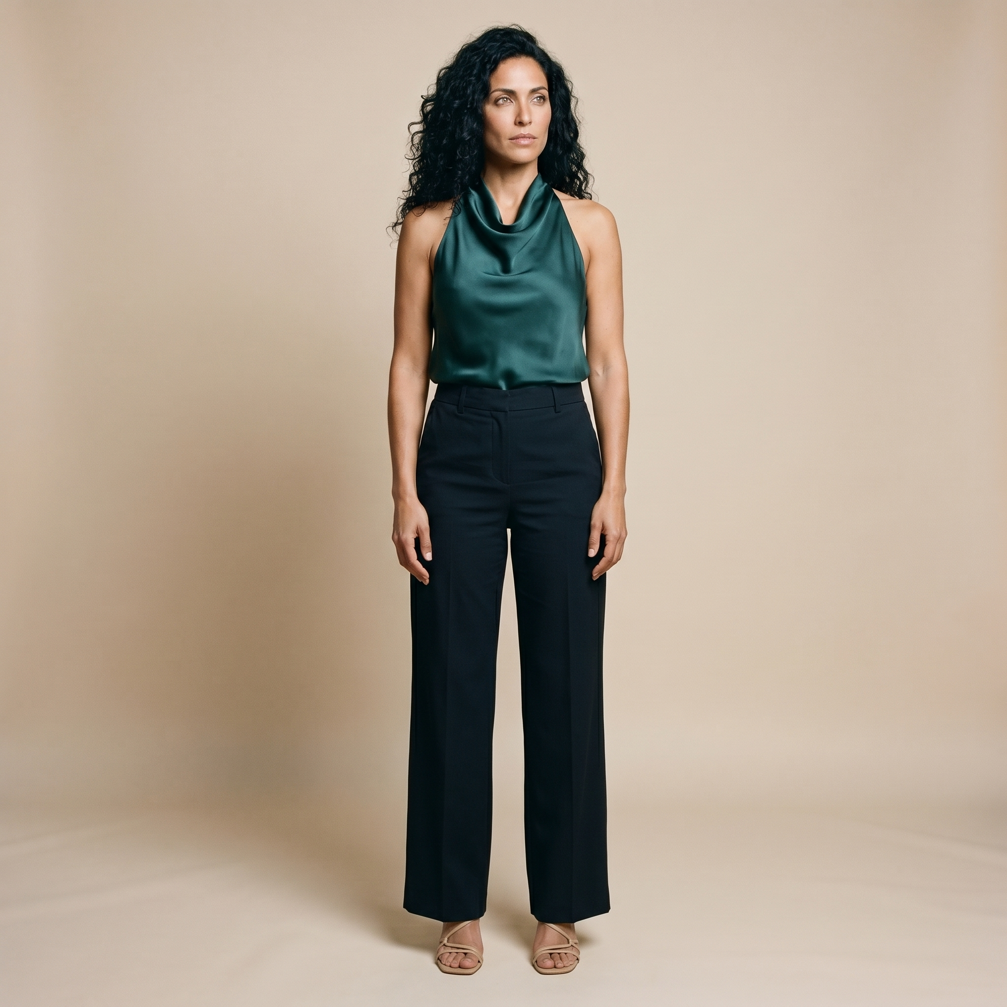 Dark green front