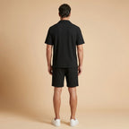 Conjunto negro vista trasera