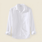 Camisa blanca flatlay