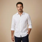 Camisa blanca vista frontal
