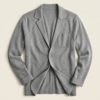 Cardigan gris claro flatlay