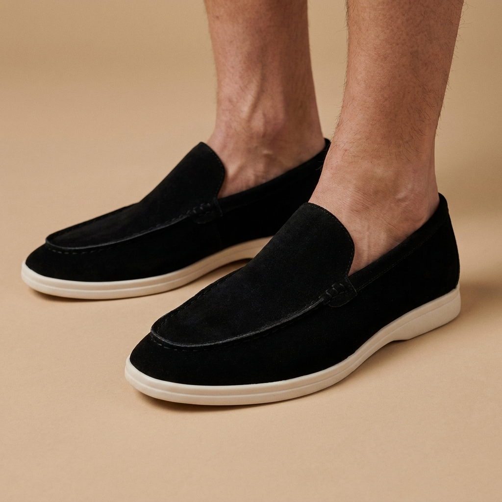 Mocasines negro modelo