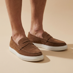 Mocasines cognac modelo