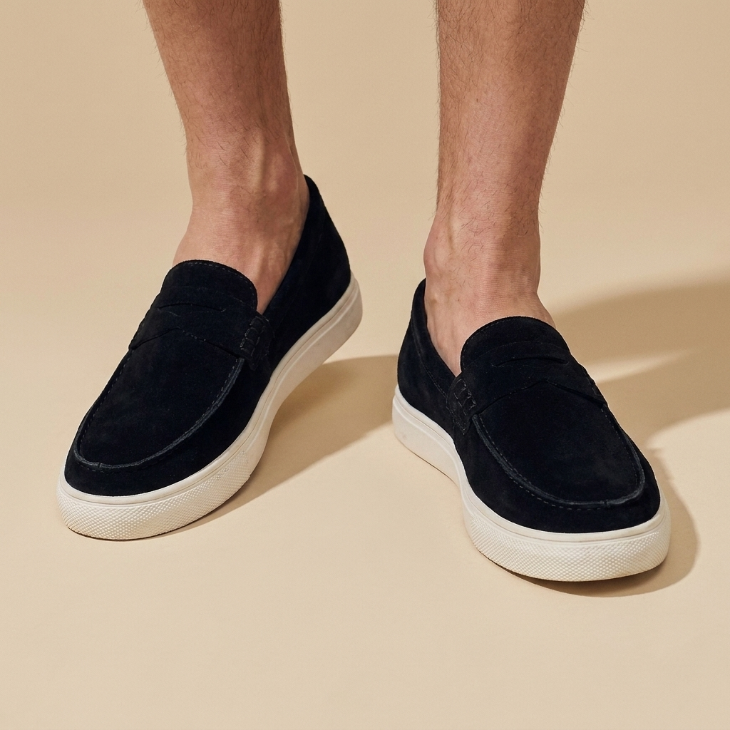 Mocasines negro modelo