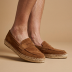 Espadrille cognac modelo